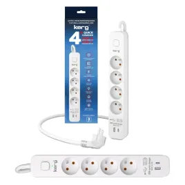 przedluzacz-listwa-przeciwprzepieciowa-4-gniazd-3m-usb-a-usb-c-kerg