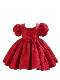 shein-czerwona-sukienka-rozkloszowana-z-bufiastymi-rekawami-86-92-1ef