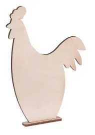 drewniany-kogut-duzy-na-podstawce-decoupage-ozdoba