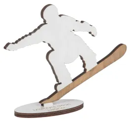 drewniana-statuetka-snowboard-prezent-nagroda-imie