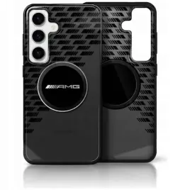 2-x-etui-amg-transparent-rhombs-magsafe-do-samsung-galaxy-s25-czarny