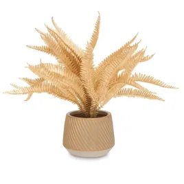 zlota-sztuczna-paproc-25-cm-w-eleganckiej-ceramicznej-doniczce