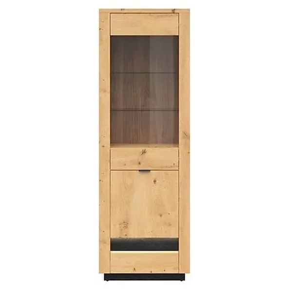 witryna-black-red-white-ostia-stojaca-67-cm-dab-artisan-z-oswietleniem-stan-nowy