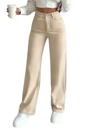 shein-spodnie-damskie-bezowe-jeansowe-dlugie-xs-1-a