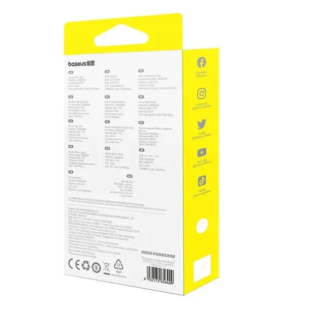 2-x-kabel-baseus-free2draw-3w1-100w-usb-c-lightning-micro-usb-bialy-stan-nowy-dlugosc-przewodu-1-1-m