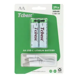 2-x-tcbest-bateria-akumulatorowa-r6-aa-650-mah-z-gniazdem-typ-c-kabel-u