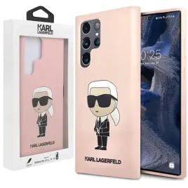 2-x-etui-silikonowe-karl-lagerfeld-ikonik-do-samsung-s23-ultra-rozowe