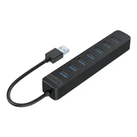 2-x-hub-usb-orico-twu3-7x-portow-usb-3-0-szybki-transfer-czarny