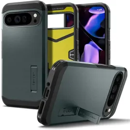 2-x-spigen-tough-armor-etui-do-google-pixel-9-pro-xl-abyss-zielone