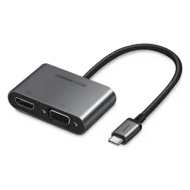 2-x-adapter-ugreen-cm162-50505-usb-c-hdmi-vga-usb-a-3-0-usb-c-pd-