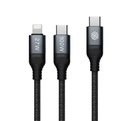 2-x-szybki-kabel-2w1-do-iphone-i-usb-c-100w-nillkin