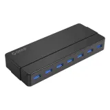 2-x-adapter-hub-orico-7xusb-3-0-czarny