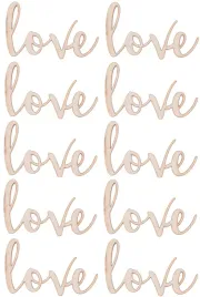 napis-love-drewniany-ozdoba-decoupage-wesele-10szt