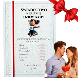 prezent-na-walentynki-swiadectwo-najlepszej-dziewczyny-upominek-dla-niej