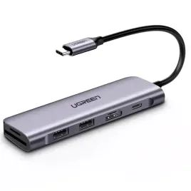 2-x-hub-usb-c-ugreen-cm195-6w1-hdmi-4k-2xusb-3-0-sd-do-macbook