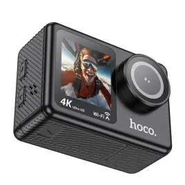 2-x-hoco-kamera-sportowa-z-dwoma-wyswietlaczami-13-2-4k-30fps-dv101-cz