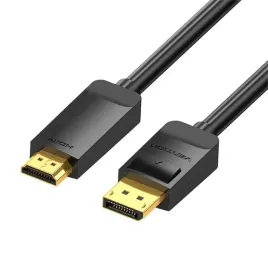 2-x-kabel-displayport-1-2-do-hdmi-1-4-vention-hagbi-3m-4k-30hz-czarny