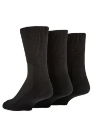 skarpety-bambusowe-dla-diabetykow-iomi-bamboo-diabetic-bambus-czarne-43-45