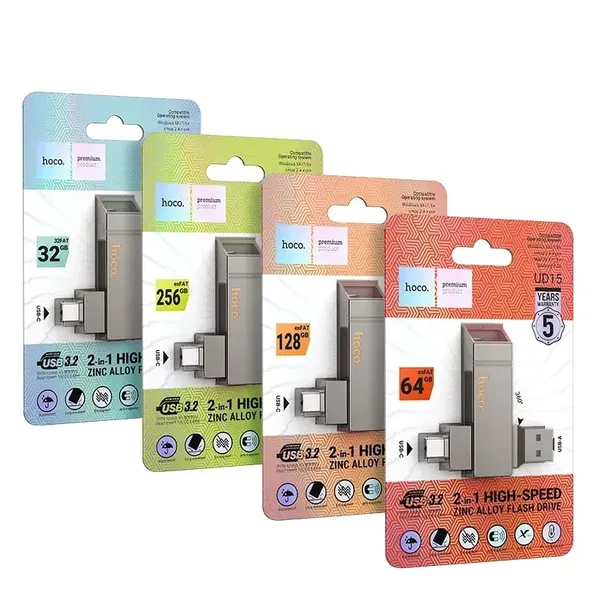 2-x-hoco-pendrive-usb-a-usb-c-ud15-32gb-usb3-2-szyfrowanie-brak-informacji