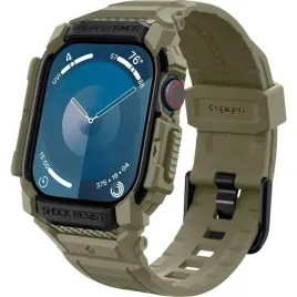 2-x-spigen-rugged-armor-pro-pasek-do-apple-watch-10-46-mm-vintage-khaki