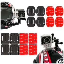 2-x-zestaw-baz-montazowych-plaskich-i-zaokraglonych-do-kamer-sportowych-gop