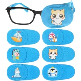 dziecko-treningowy-lazy-okulary-amblyopia-przepaska-na-oczu-6-szt-prawe-oko