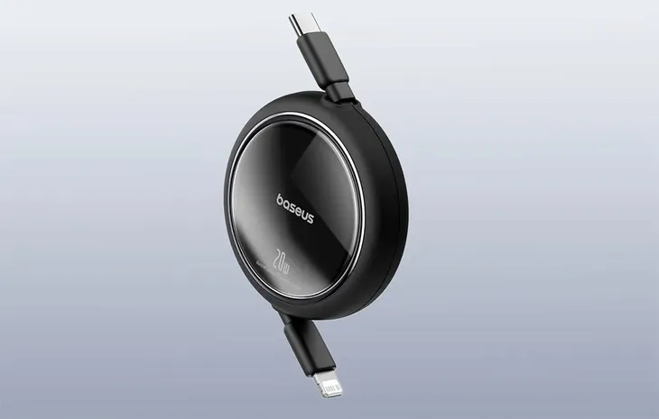 2-x-kabel-baseus-free2pull-usb-c-lightning-20w-1m-regulowany-do-iphone-czar-stan-nowy-konstrukcja-plaski-przewod