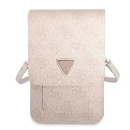 torebka-guess-4g-triangle-rozowa-skorzana-etui-na-telefon-karty