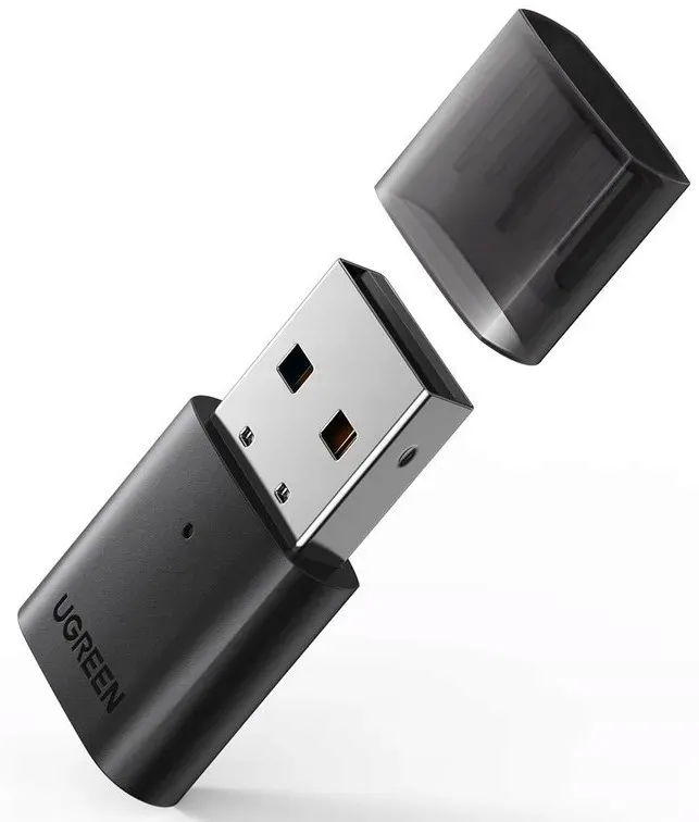 2-x-adapter-usb-ugreen-cm390-bluetooth-5-0-czarny-stan-nowy
