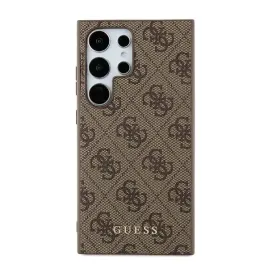 etui-guess-4g-metal-gold-logo-na-samsung-galaxy-s24-ultra-brazowe