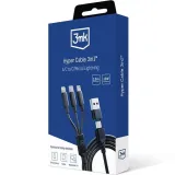 3mk-hyper-cable-3w1-usb-a-usb-c-usb-c-micro-lightning-1-5m-czarny-black-k-stan-nowy