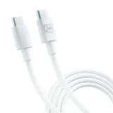 2-x-kabel-3mk-hyper-cable-usb-c-usb-c-100w-1-2m-bialy-waga-z-opakowaniem-0-15-kg