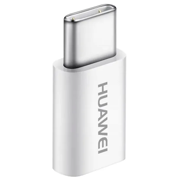 2-x-adapter-usb-c-do-micro-usb-huawei-ap52-box-bialy-marka-huawei