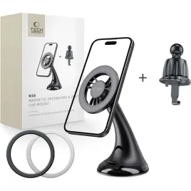 tech-protect-n56-magnetic-magsafe-dashboard-unrg-and-vent-car-mount-black