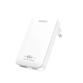 ladowarka-sieciowa-podrozna-gan-dudao-a65q-65w-usb-a-usb-c-pd-ultracienka