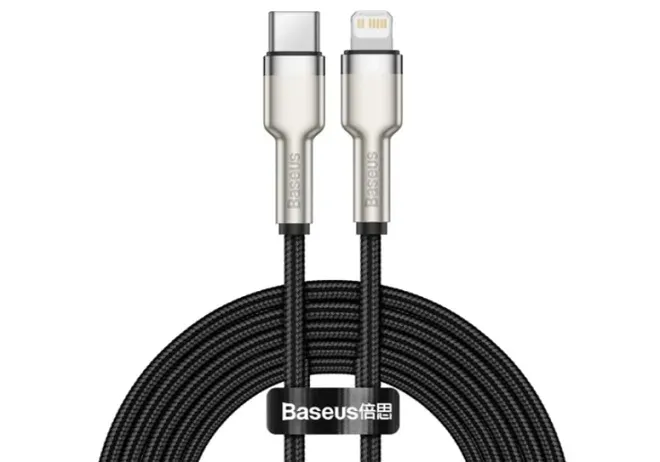 kabel-baseus-usb-c-lightning-20w-pd-szybkie-ladowanie-iphone-stan-nowy-kolor-czarny