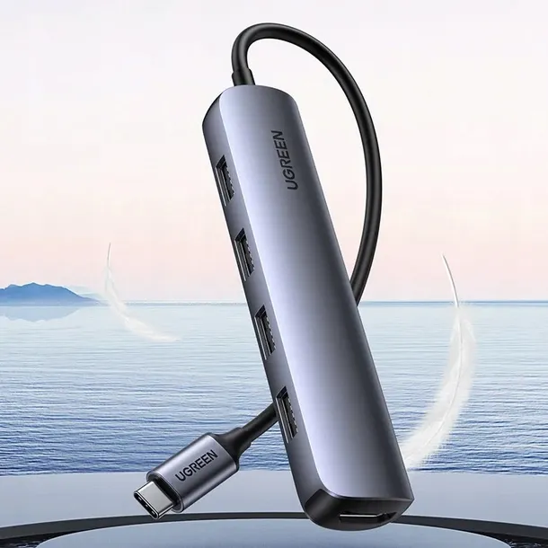 2-x-adapter-hub-ugreen-usb-c-do-4x-usb-3-0-hdmi-cm417-stan-nowy-waga-z-opakowaniem-0-1-kg