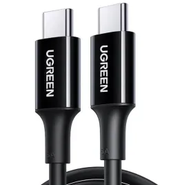 2-x-kabel-ugreen-us300-usb-c-usb-c-480mb-s-5a-1m-czarny