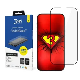 2-x-3mk-flexibleglass-max-iphone-14-pro-max-67-czarny-black-szklo-hybryd