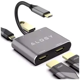 2-x-adapter-hub-4w1-alogy-przejsciowka-usb-c-do-2x-hdmi-usb-3-0-usb-c-szybk