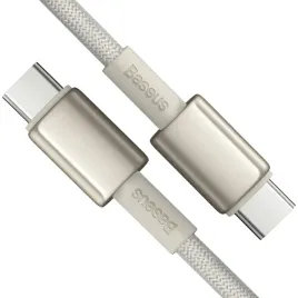 2-x-kabel-usb-c-baseus-tungsten-gold-100w-1m-szybkie-ladowanie-dane-zloty