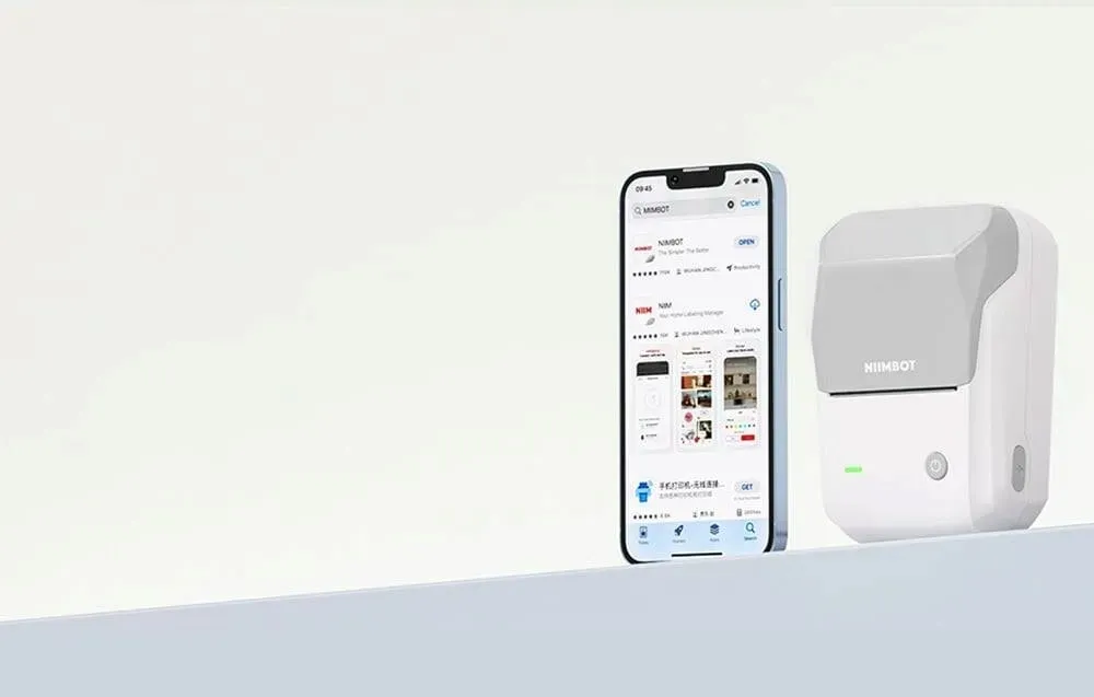 drukarka-etykiet-niimbot-b1-termiczna-bluetooth-do-ios-i-android-szara