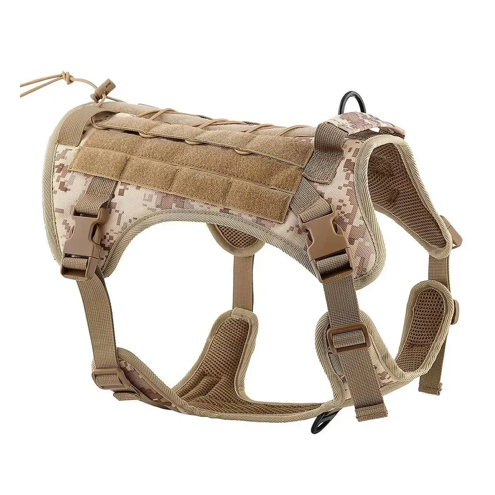 szelki-dla-psa-tactical-rozmiar-m-brazowe-stan-nowy