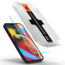 2-x-spigen-glas-tr-iphone-14-13-pro-13-ez-fit-szklo-hartowane-agl03724