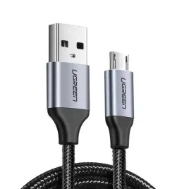 2-x-kabel-ugreen-us290-micro-usb-3m-wytrzymaly-nylonowy-do-ladowania-i-dany