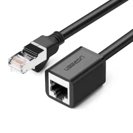 2-x-przedluzacz-ethernet-rj45-ugreen-cat-6-ftp-1m-czarny