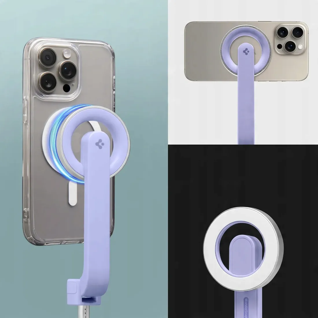 spigen-magsafe-bluetooth-selfie-stick-tripod-do-smartfonow-lavender