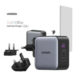 ladowarka-sieciowa-ugreen-nexode-2x-usb-c-usb-65w