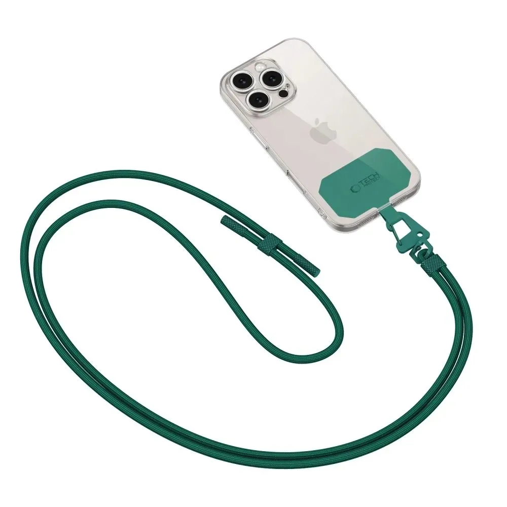 tech-protect-c5s-rope-crossbody-strap-hunter-green-stan-nowy