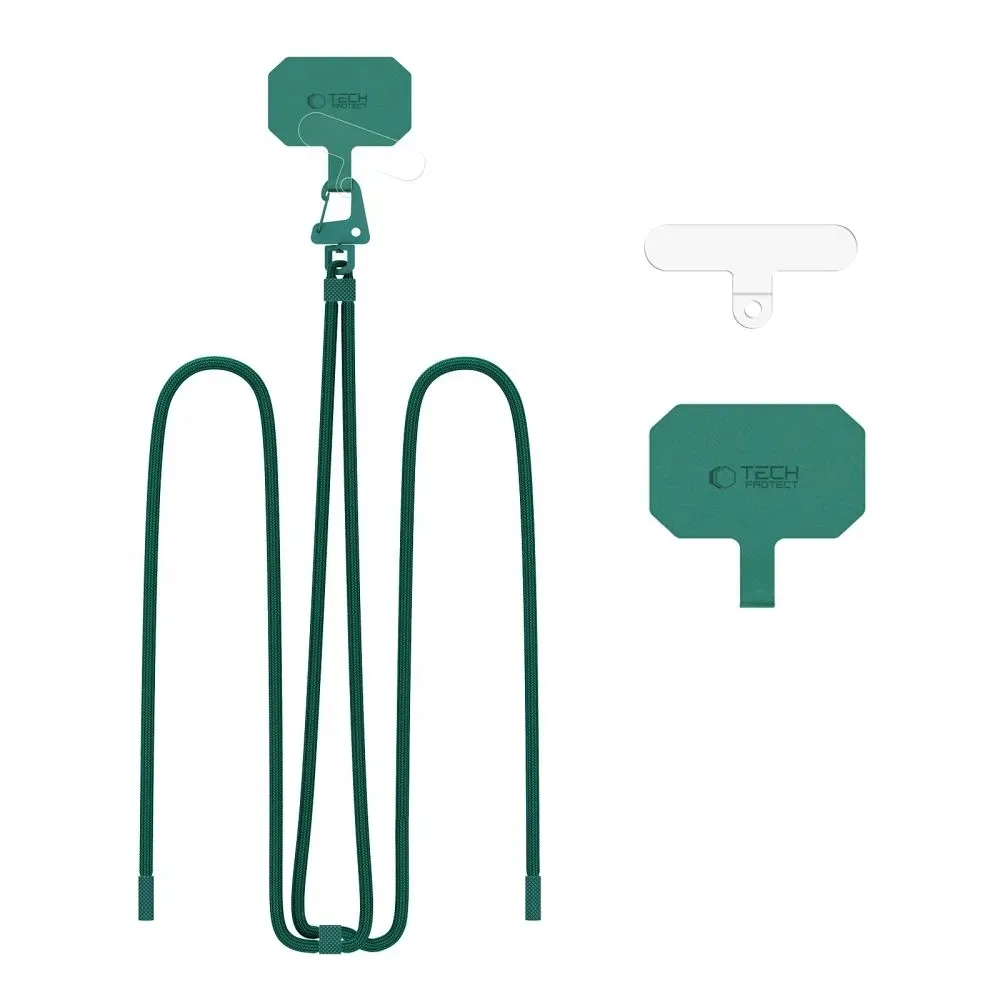 tech-protect-c5s-rope-crossbody-strap-hunter-green-stan-nowy